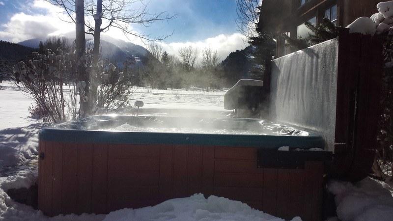 Winterize your hot tub to protect it from cold weather