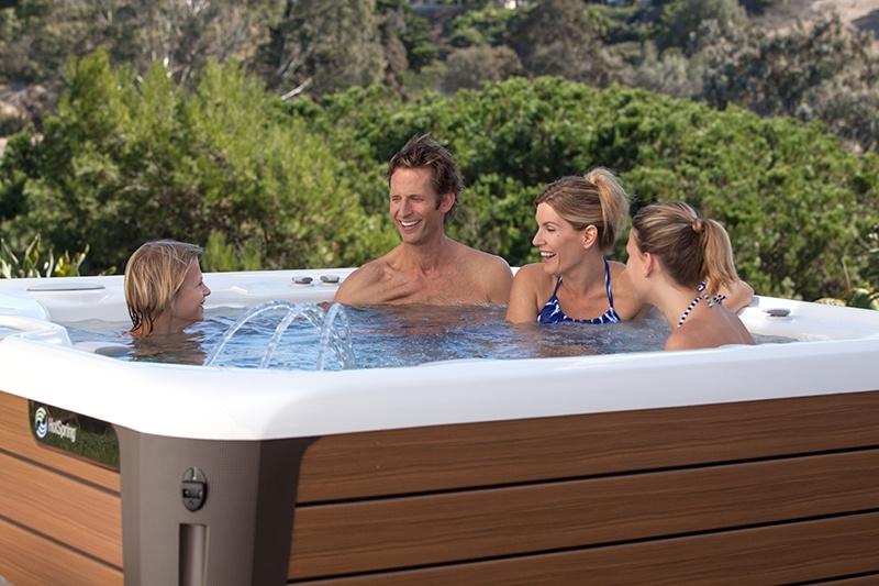 Relax and enjoy your energy-efficient Hot Spring hot tub.
