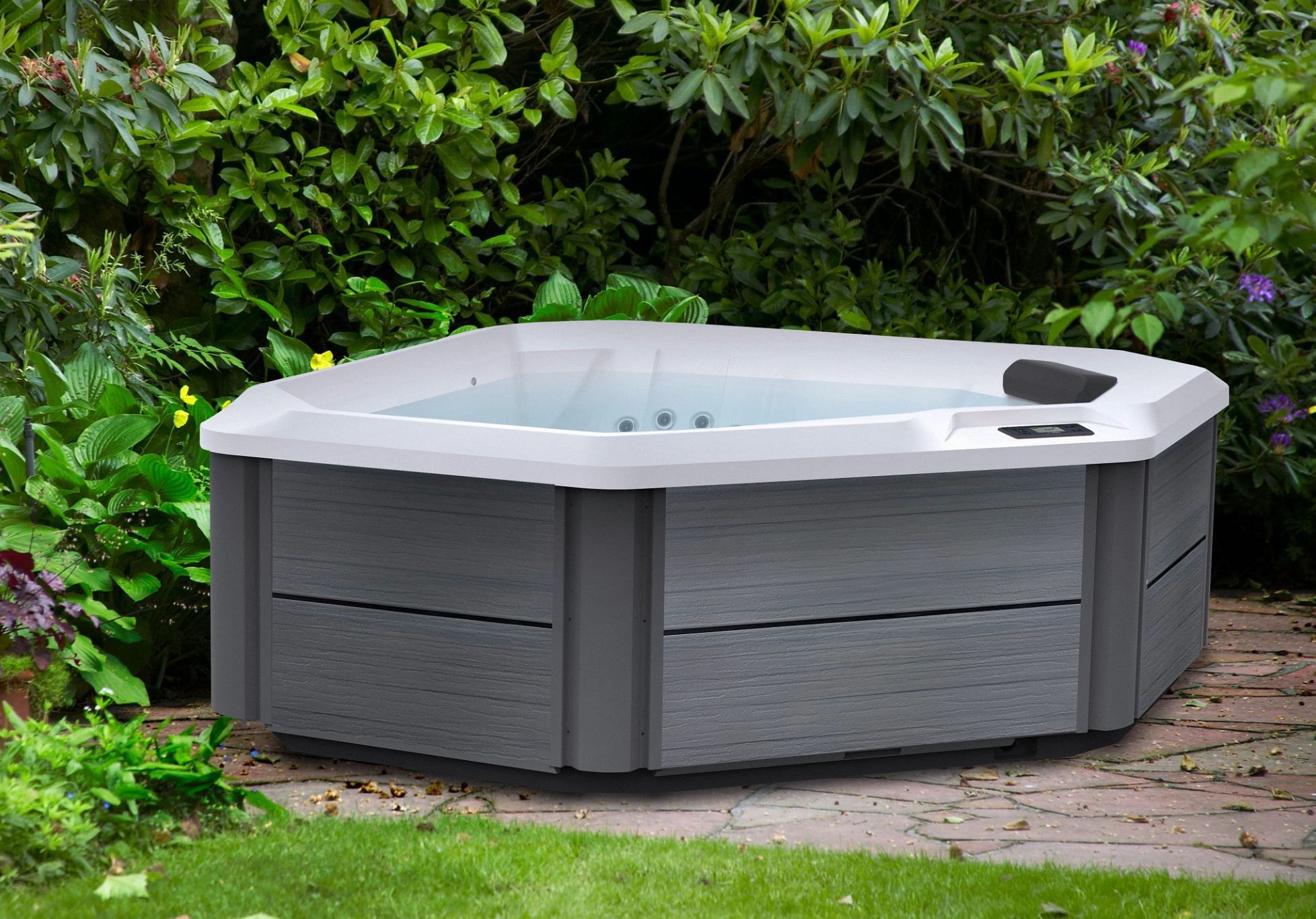 Hot Spot TX Spas fit perfect in any yard