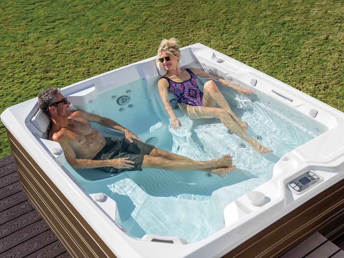 Hot tubs may help relieve muscle pain.