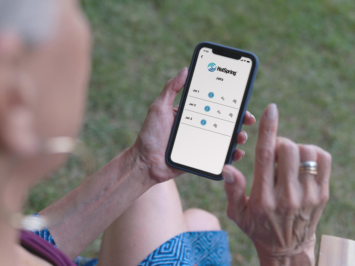 Contrôlez et surveillez votre spa avec votre application - Hot